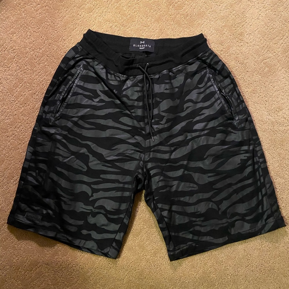 BLOODBATH PROJECT TIGER CAMO SHORTS